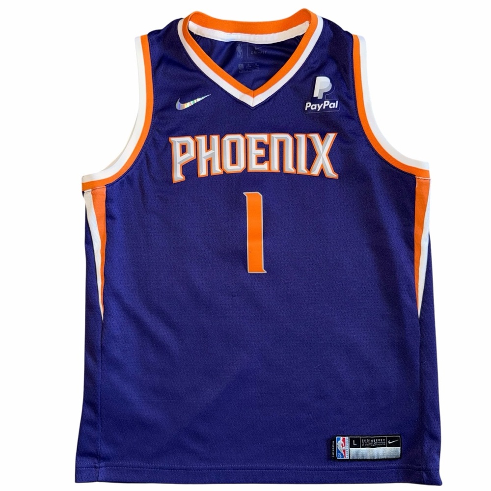 Nike Phoenix suns Devin Booker jersey number 1. Youth size large or women’s‎ S - Picture 2 of 5